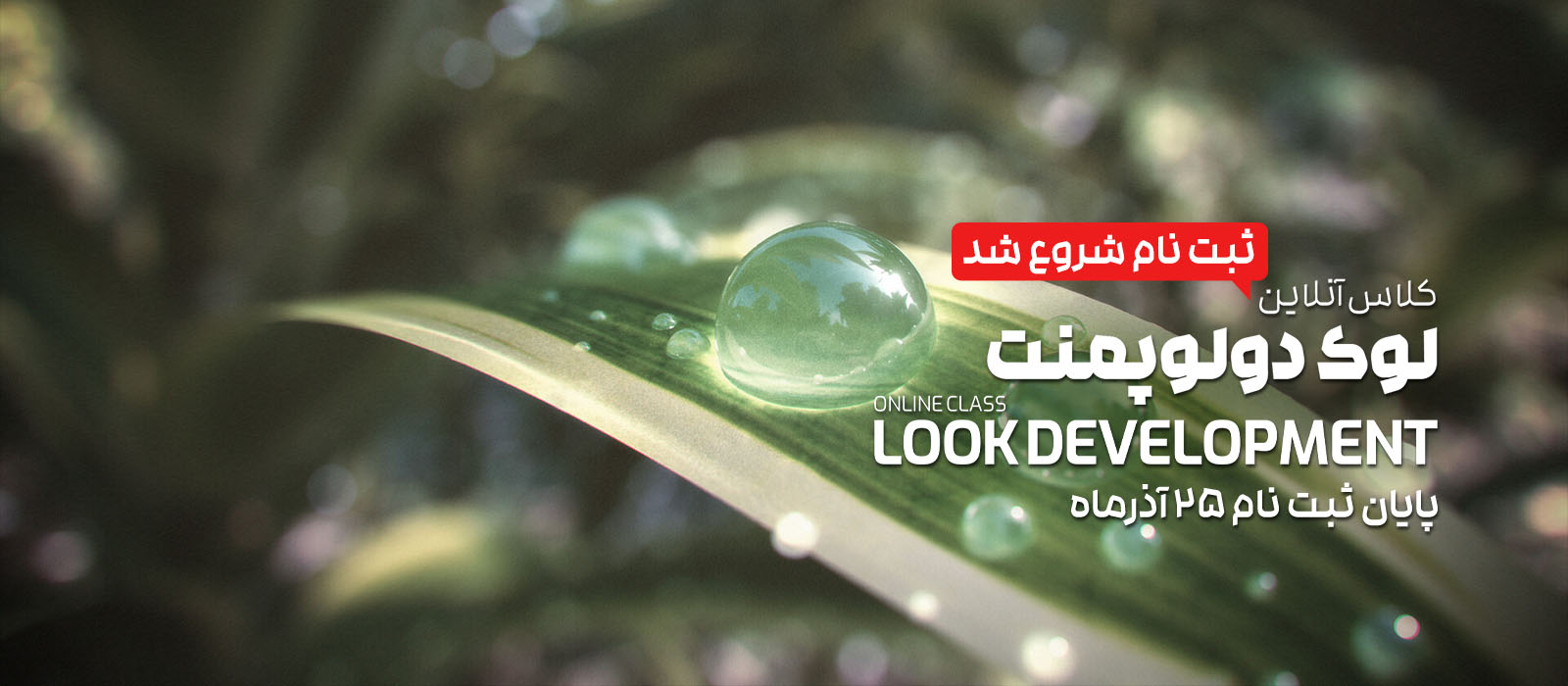 کلاس آنلاین Lookdev